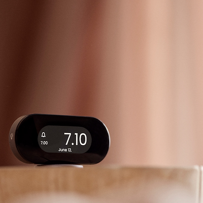 Jacob Jensen vækkeur sort