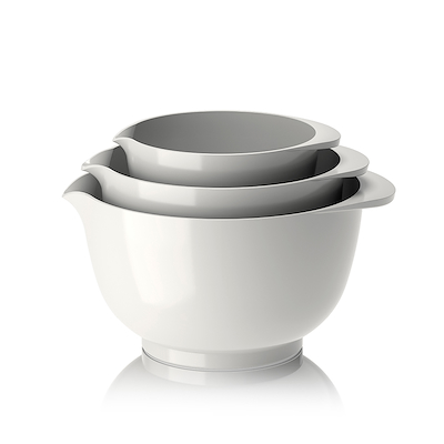 Rosti Margrethe røreskålesæt hvid 3 dele