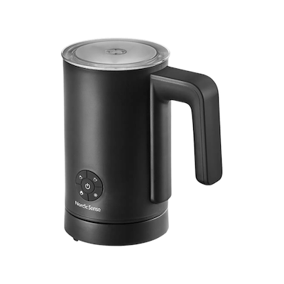 Nordic Sense mælkeskummer mat sort 420 watt