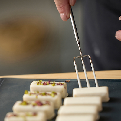 Blomsterbergs chokoladegafler stål 3 stk.