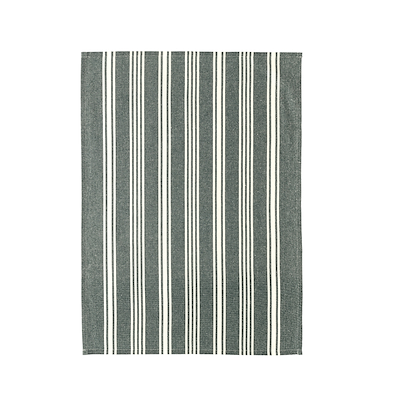 Recycle Eco Stripe viskestykke grågrøn 70x50 cm