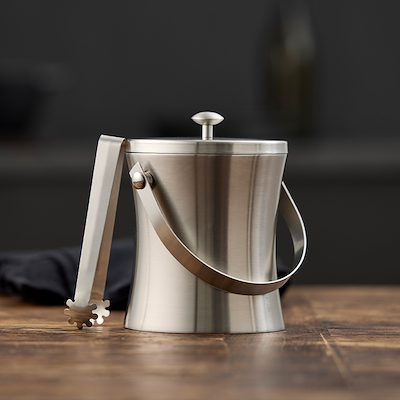 Funktion isspand stål farve 12,2x16,3 cm inkl. tang