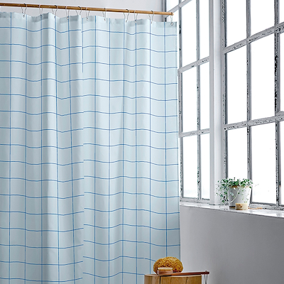 Södahl Vista badeforhæng blue 180x220 cm
