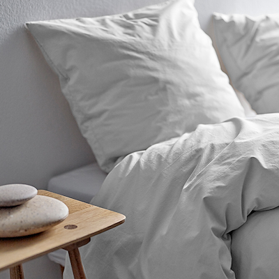 Södahl Whisper sengetøj hvid 140x200 cm