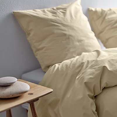 Södahl Whisper sengetøj gul 140x200 cm