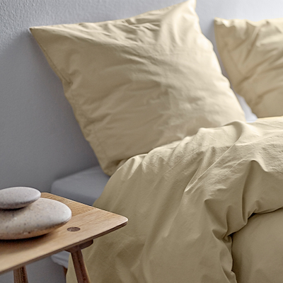 Södahl Whisper sengetøj gul 140x220 cm