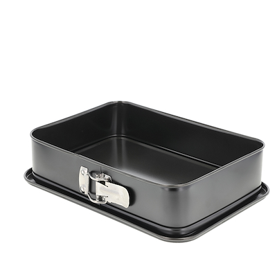 Blomsterbergs springform rektangulær sort 28x20 cm