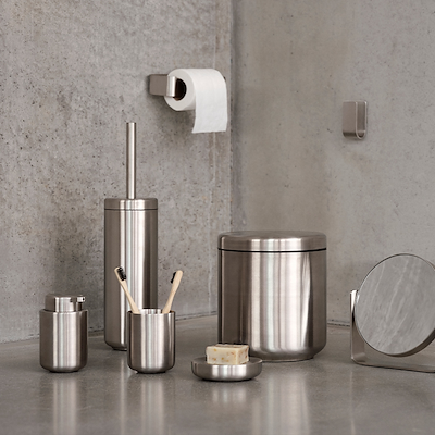 Zone Ume tandbørstekrus stål farve