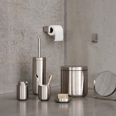 Zone Denmark Ume toiletbørste stål H42 cm