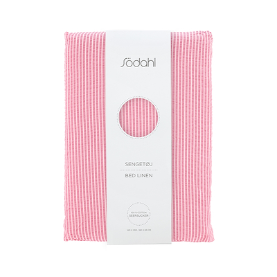 Södahl Cheerful sengetøj lyserød 140x200 cm