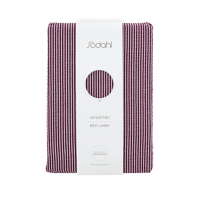 Södahl Cheerful sengetøj lilla 140x220 cm