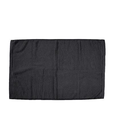 Zone Classic bademåtte sort 50x80 cm
