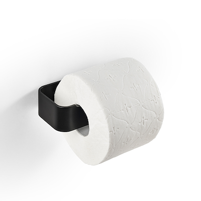 Zone Ume toiletrulleholder sort 16,4x7,6x4 cm