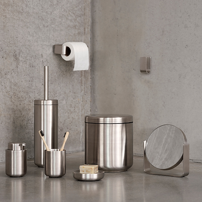 Zone Ume krog stål 3,5 x 3,4 x 8 cm