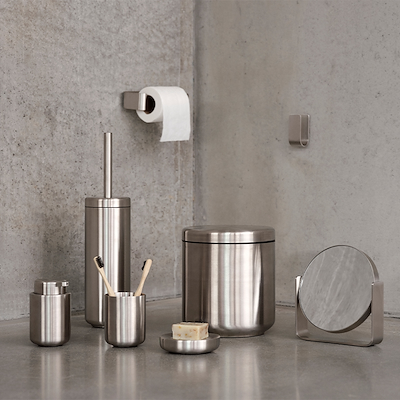 Zone Ume toiletrulleholder stål farve 16,4x7,6x4 cm