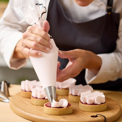 Blomsterberg Saint Honoré tyllesæt rustfrit stål 2 stk 14 mm