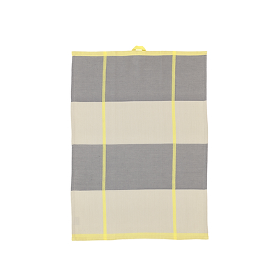 Södahl Blocks viskestykke gul 70x50 cm 2 stk