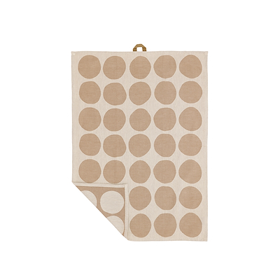 Södahl Bubbles viskestykke brun 50x70 cm 2 stk