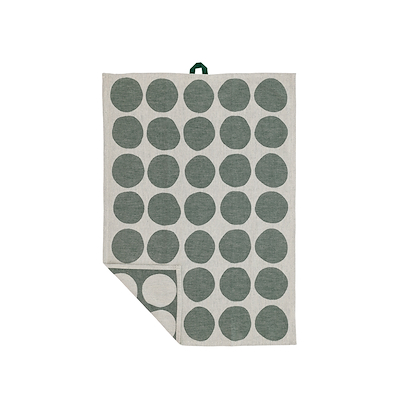 Södahl Bubbles viskestykke grågrøn 50x70 cm 2 stk