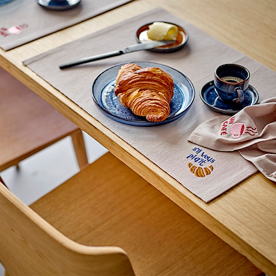 Södahl Bistro dækkeserviet sand 33x48 cm 2 stk.