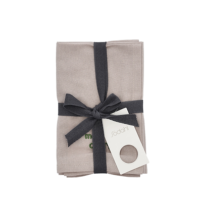 Södahl Bistro stofservietter sand 40x40 cm 2 stk