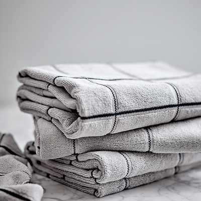 Södahl Vista håndklæde gråblå 70x140 cm