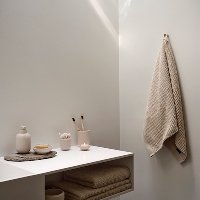 Zone Classic håndklæde sand 50x70 cm