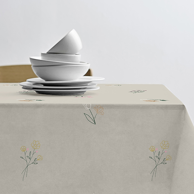 Södahl Charm dug beige 140x220 cm