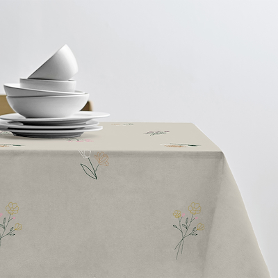 Södahl Charm dug beige 140x270 cm