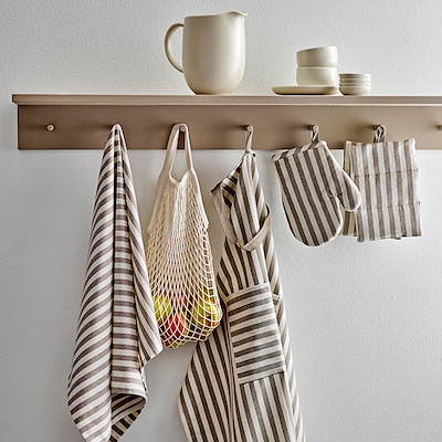 Södahl Harmony viskestykke taupe 60x90 cm