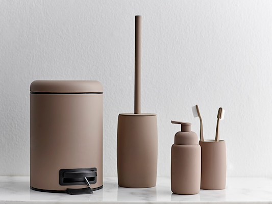 Södahl Mono toiletbørste taupe