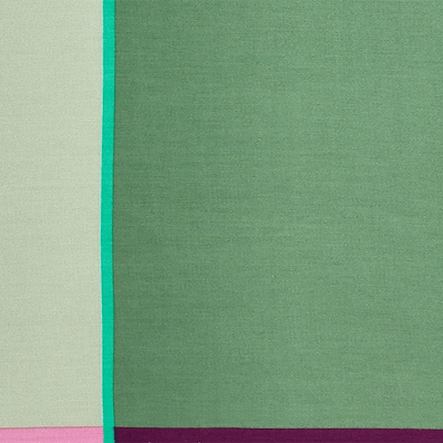 Södahl Colour Block sengetøj grågrøn 140x200 cm