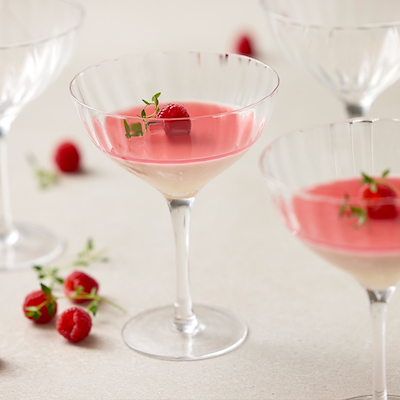 Blomsterberg dessertglas klar 4 stk 430 ml