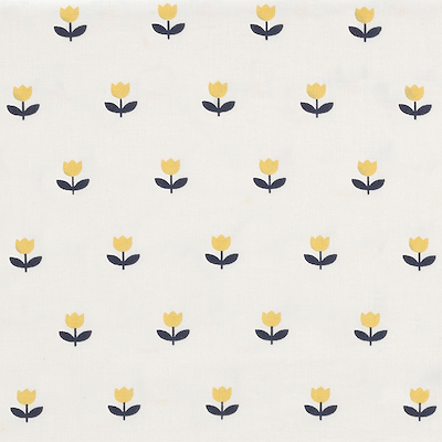 Södahl Tulip sengetøj gul 140x200 cm