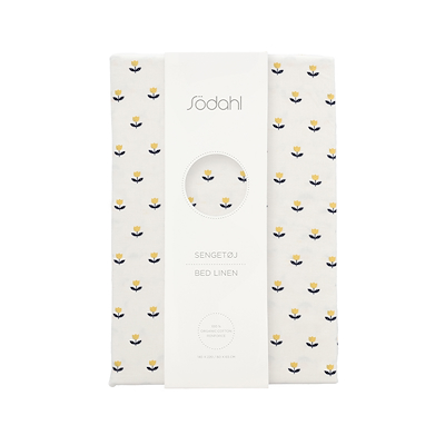 Södahl Tulip sengetøj gul 140x220 cm