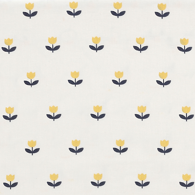 Södahl Tulip sengetøj gul 140x220 cm