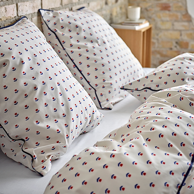 Södahl Tulip sengetøj royal blue 140x200 cm