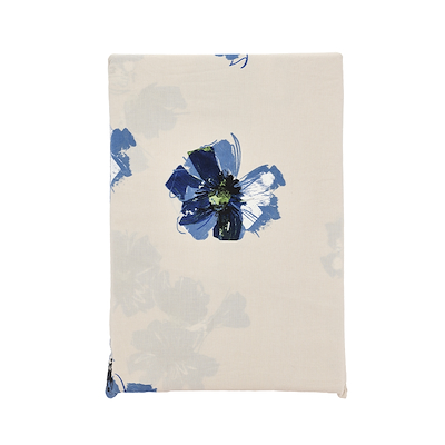 Södahl Flora sengetøj blå 140x220 cm