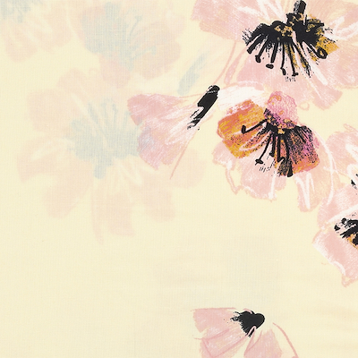 Södahl Flora sengetøj gul 140x200 cm