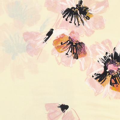 Södahl Flora sengetøj gul 140x220 cm