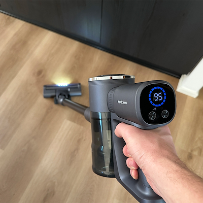 Nordic Sense ledningsfri støvsuger mørkegrå 0,6 liter