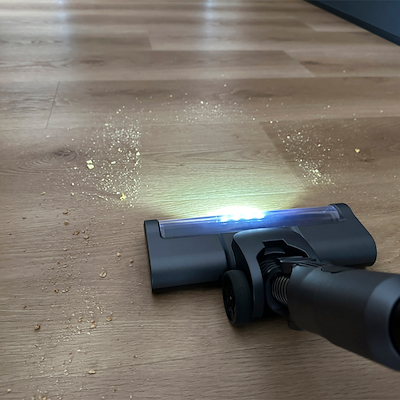 Nordic Sense ledningsfri støvsuger mørkegrå 0,6 liter