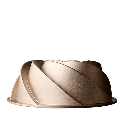 Blomsterberg bundt kageform rosa 24x9 cm