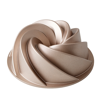 Blomsterberg bundt kageform rosa 24x9 cm