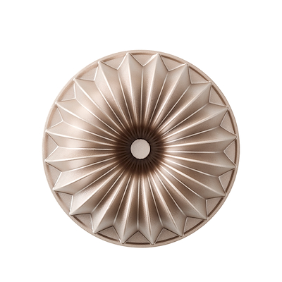 Blomsterberg slice kageform orange rosa 24x10 cm