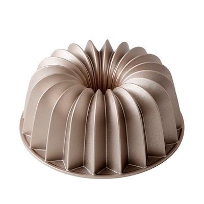 Blomsterberg slice kageform orange rosa 24x10 cm