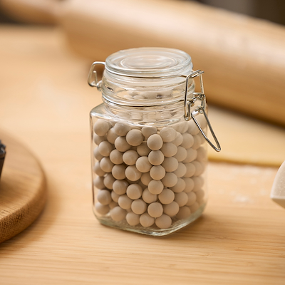 Blomsterbergs bagekugler hvid