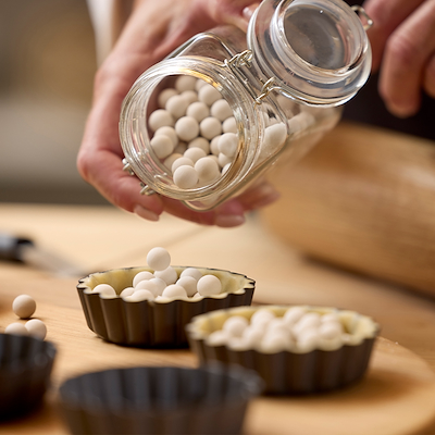 Blomsterbergs bagekugler hvid