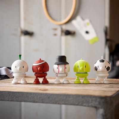 Hoptimist Sports Golf Bumble figur hvid 7,6 cm