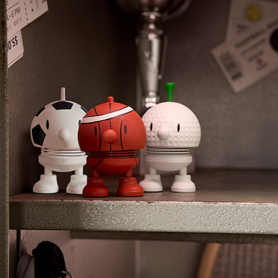 Hoptimist Sports Golf Bumble figur hvid 7,6 cm